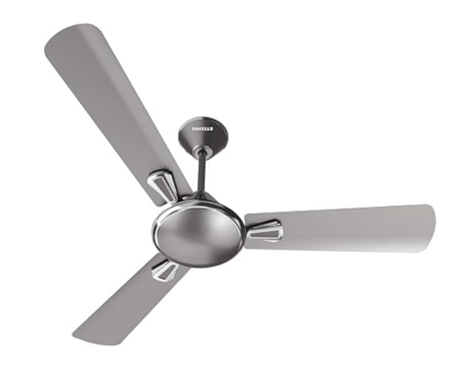 Havells 1200mm Festiva ES Ceiling Fan | Premium Finish, Decorative Fan, Elegant Looks, High Air Delivery, Energy Saving, 100% Pure Copper Motor | 2 Year Warranty | (Pack of 1, Mist)